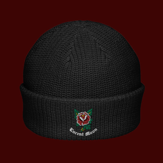 Traditional Rose Fisherman beanie