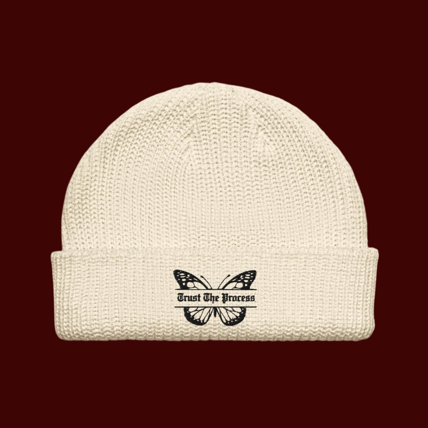 Trust The Process Fisherman beanie