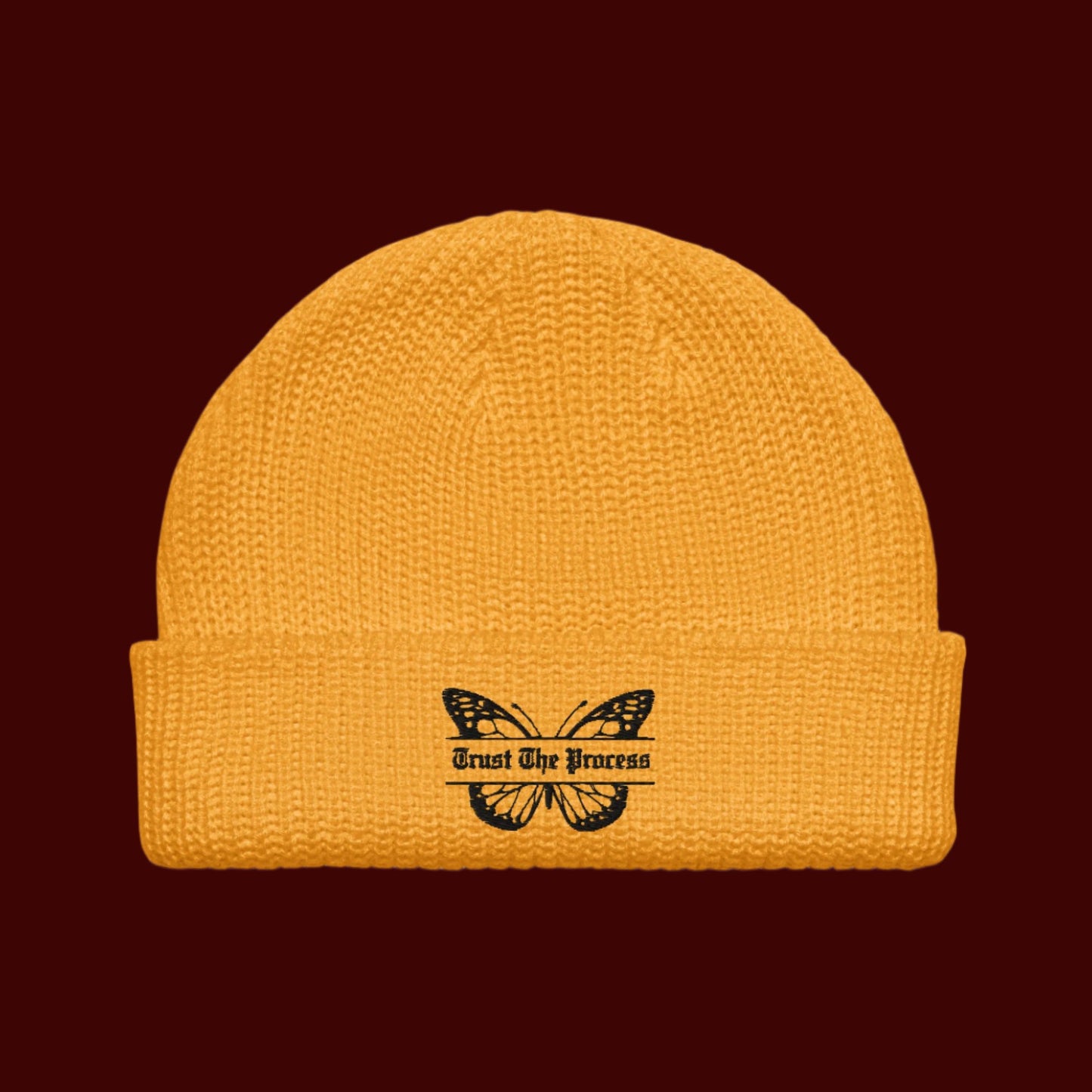 Trust The Process Fisherman beanie