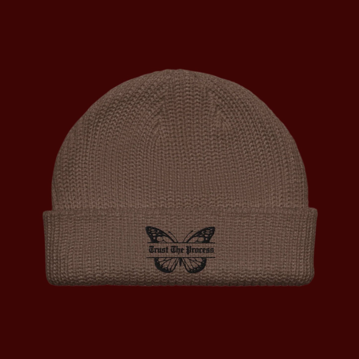 Trust The Process Fisherman beanie